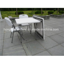 87cm Square Tplastic Folding Table for Wedding Use